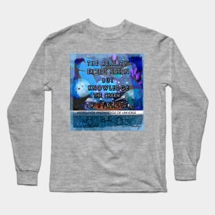 KNOWLEDGE BLUE Long Sleeve T-Shirt